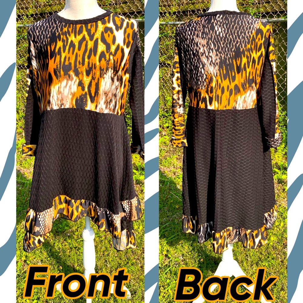 High/low Reptilian Tunic